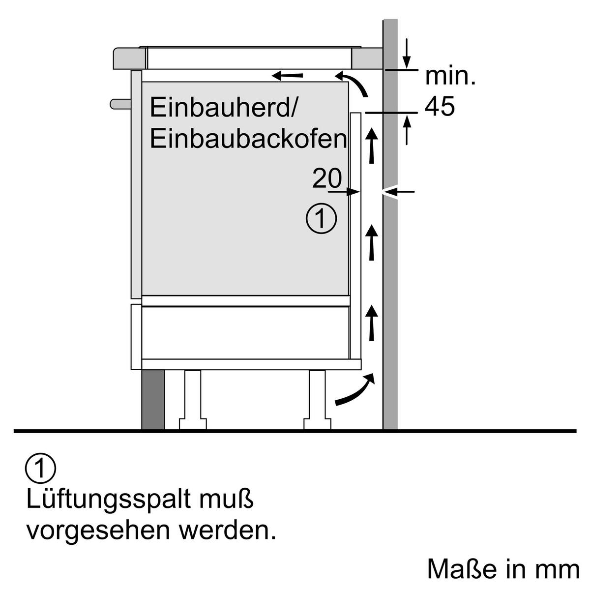 INDUKTIONSKOCHFELD EH845BFB1E  - Edelstahlfarben/Schwarz, Basics, Glas/Metall (79,5/5,5/51,7cm) - Siemens