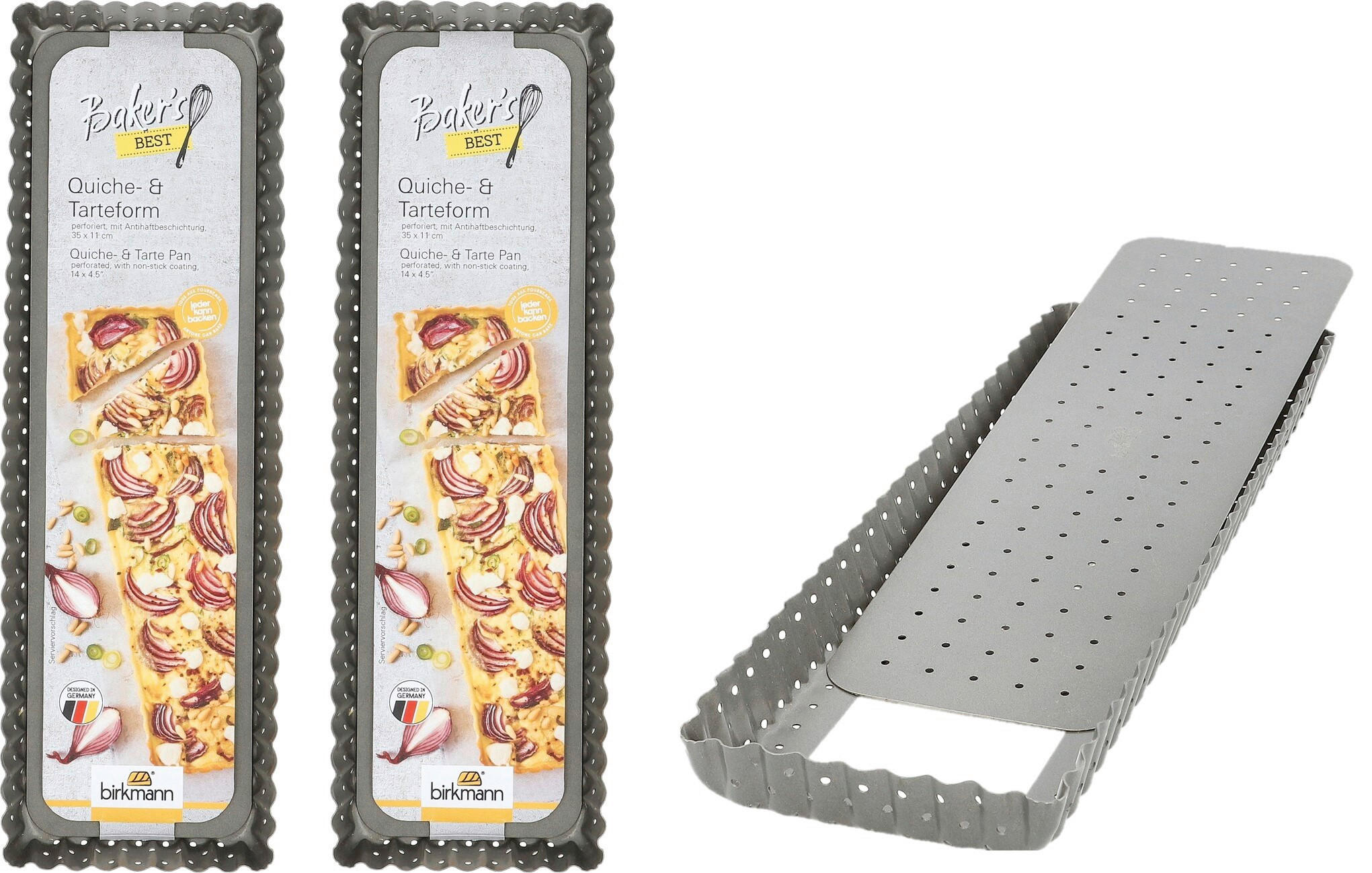 BACKFORMENSET Baker's Best  - Silberfarben, KONVENTIONELL, Metall - Birkmann