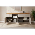 SIDEBOARD 195/82/42 cm  - Kaschmir/Eichefarben, KONVENTIONELL, Holz/Holzwerkstoff (195/82/42cm) - Novel
