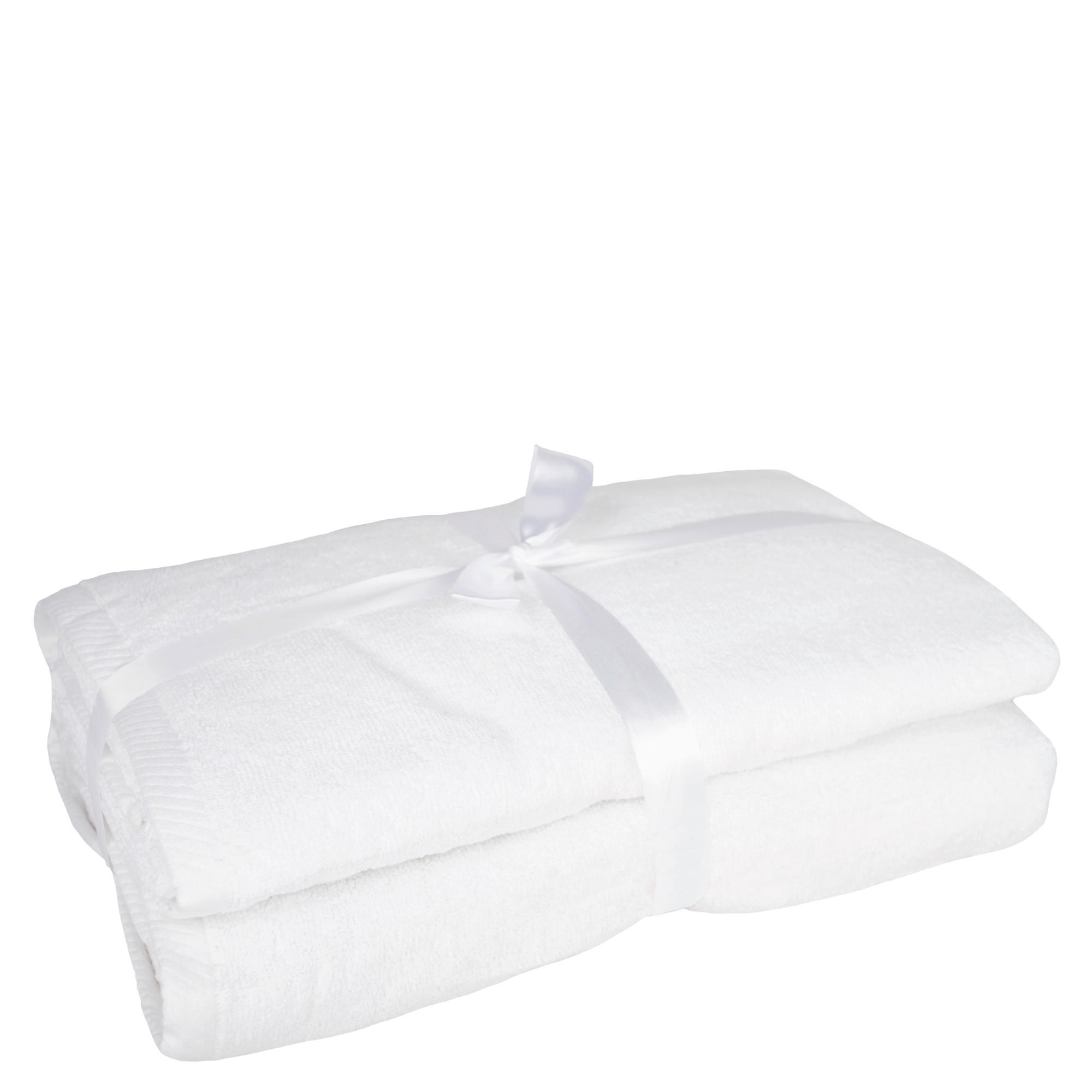 FROTTIERSET TIAGO Weiß 2-teilig  - Weiß, Basics, Textil - Zoeppritz