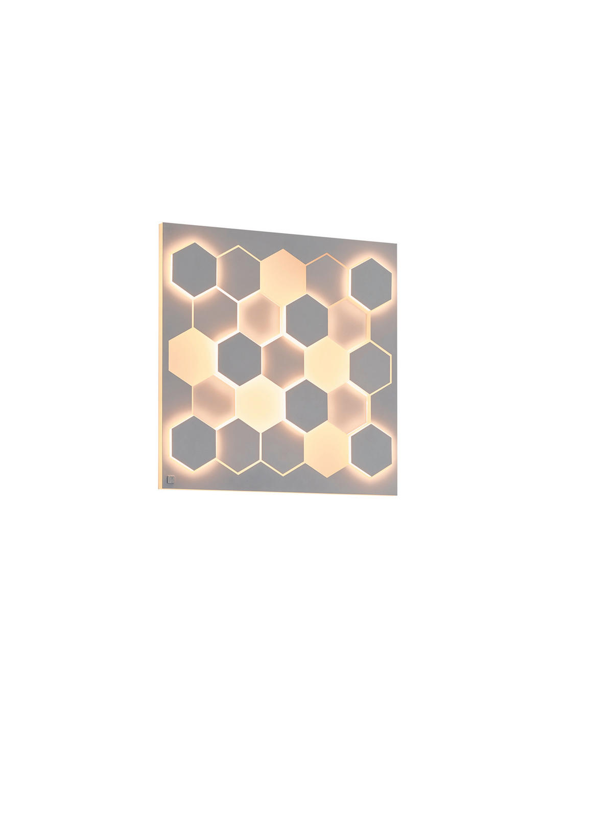STROPNÍ LED SVÍTIDLO, 55/55/7,5 cm - bílá, Design, kov (55/55/7,5cm) - Cinque