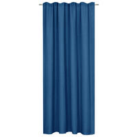Draperie Confecționată  - albastru, Basics, textil (135/245cm) - Boxxx