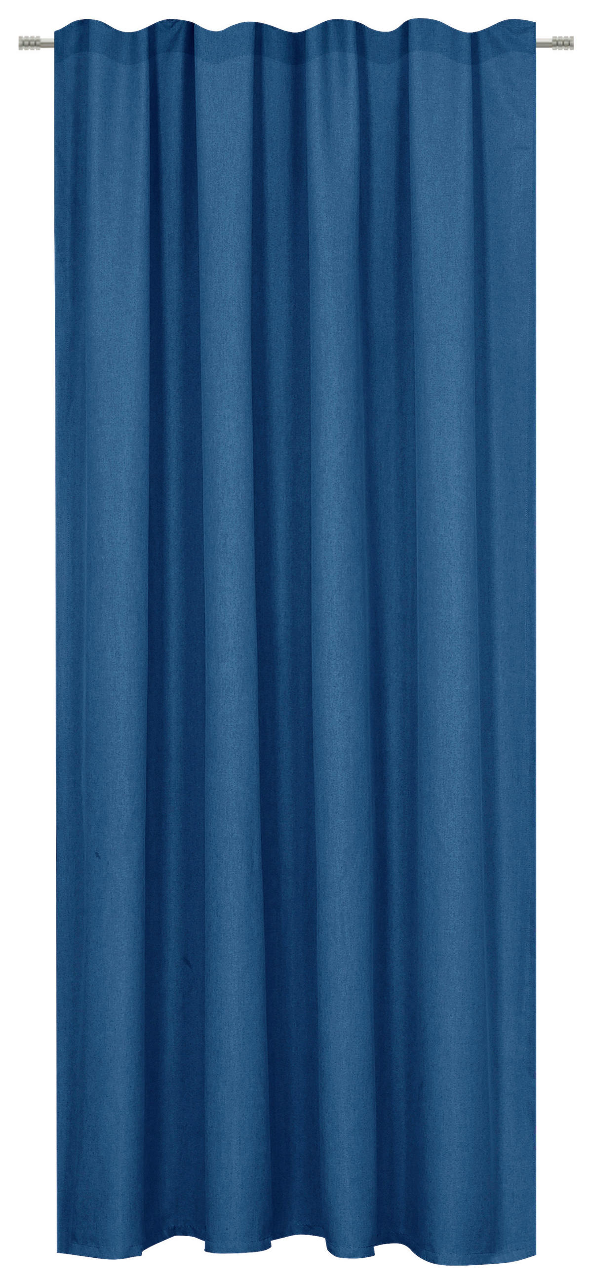 Draperie Confecționată  - albastru, Basics, textil (135/245cm) - Boxxx