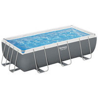 BAZÉN 404/201/100 cm - šedá, Konvenční, kov/plast (404/201/100cm) - Bestway