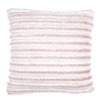 DÍSZPÁRNAHUZAT 45/45 cm  - világos rózsaszín, Basics, textil (45/45cm) - Novel