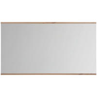 WANDSPIEGEL 135/74/2 cm    in rechteckig  - Weiß/Eiche Artisan, Design, Glas/Holzwerkstoff (135/74/2cm) - Xora