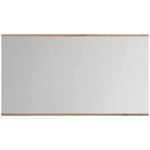 WANDSPIEGEL 135/74/2 cm    in rechteckig  - Weiß/Eiche Artisan, Design, Glas/Holzwerkstoff (135/74/2cm) - Xora