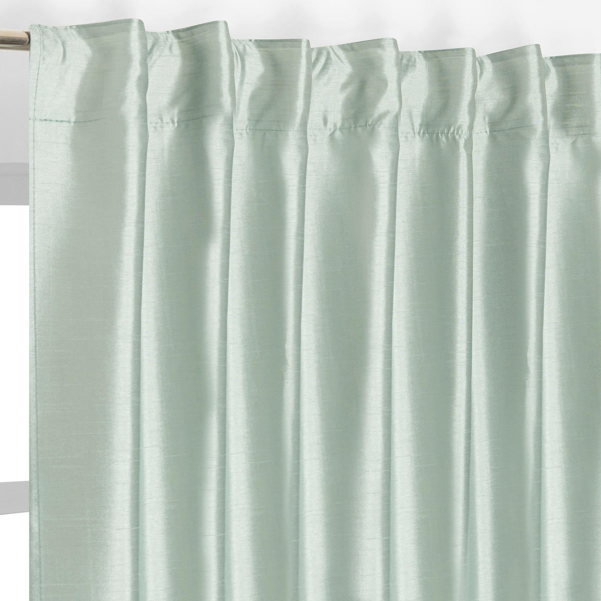 FERTIGVORHANG  blickdicht   140/280 cm  - Salbeigrün, Basics, Textil (140/280cm)