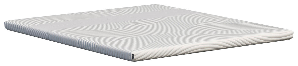 TOPPER 180/220 cm  - Weiss, Konventionell, Textil (180/220cm) - Hukla