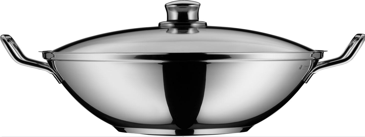 WOK  - nemesacél, Basics, Üveg/fém (40/37,5/14cm) - WMF
