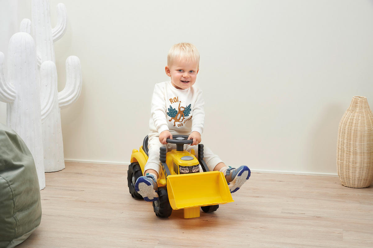 KINDERAUTO - Hellgelb, Basics, Kunststoff (66/28/32,5cm) - Simba