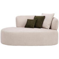 RÉCAMIERE Dunkelgrün, Beige Chenille  - Dunkelgrün/Beige, MODERN, Kunststoff/Textil (166/86/105cm) - Hom`in