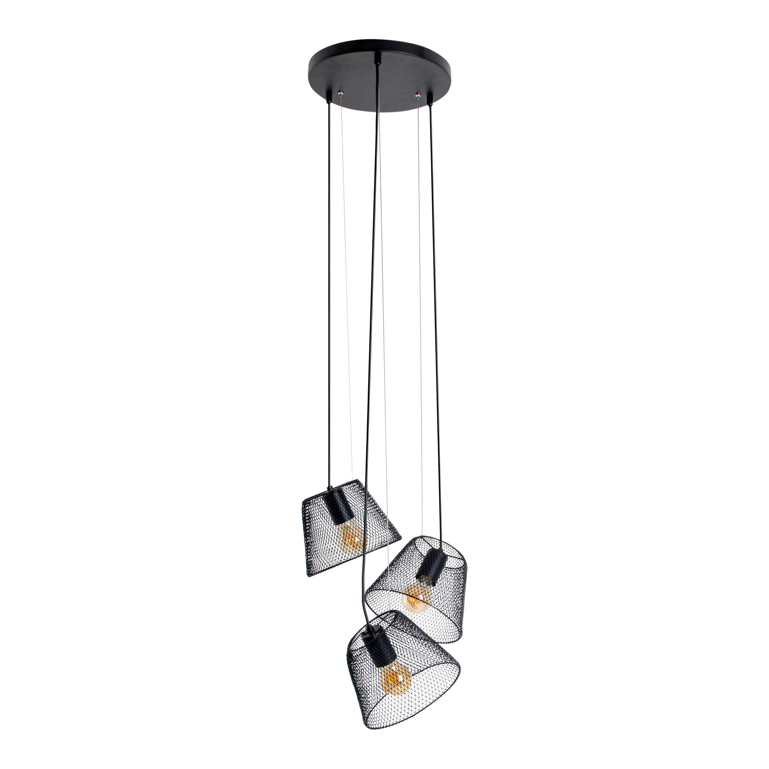 Näve Hängeleuchte Korie Schwarz 120 cm