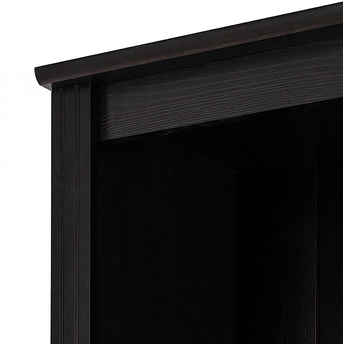 BÜCHERWAND Kiefer massiv Kieferfarben, Dunkelbraun  - Dunkelbraun/Kieferfarben, Design, Holz (223/222/34cm) - Livetastic