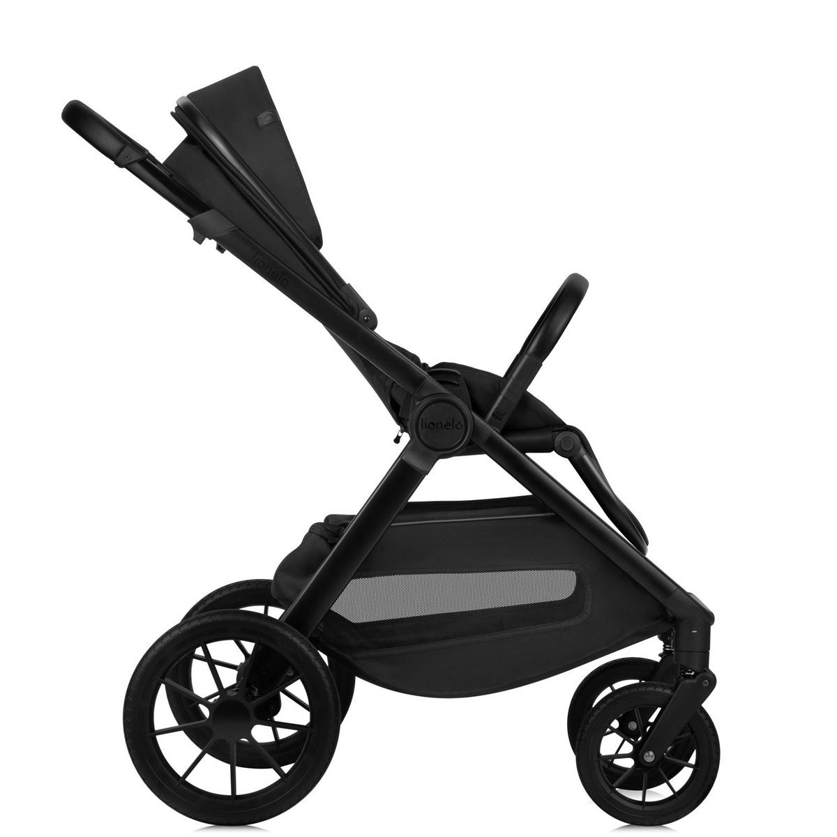 KINDERWAGENSET LO-Layla 2in1  - Schwarz, Basics (94/62/115cm) - Lionelo