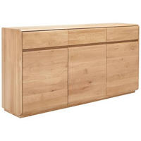 SIDEBOARD 179/91/41 cm  - Wildeiche, Basics, Holz (179/91/41cm) - Linea Natura