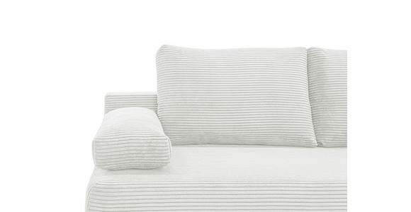 SCHLAFSOFA Cord Naturfarben Rückenkissen, Armlehnenkissen, Bettkasten, Schlaffunktion, Rücken echt, Liegefläche im Originalstoff  - Schwarz/Naturfarben, KONVENTIONELL, Holz/Textil (196/96/103cm) - Carryhome