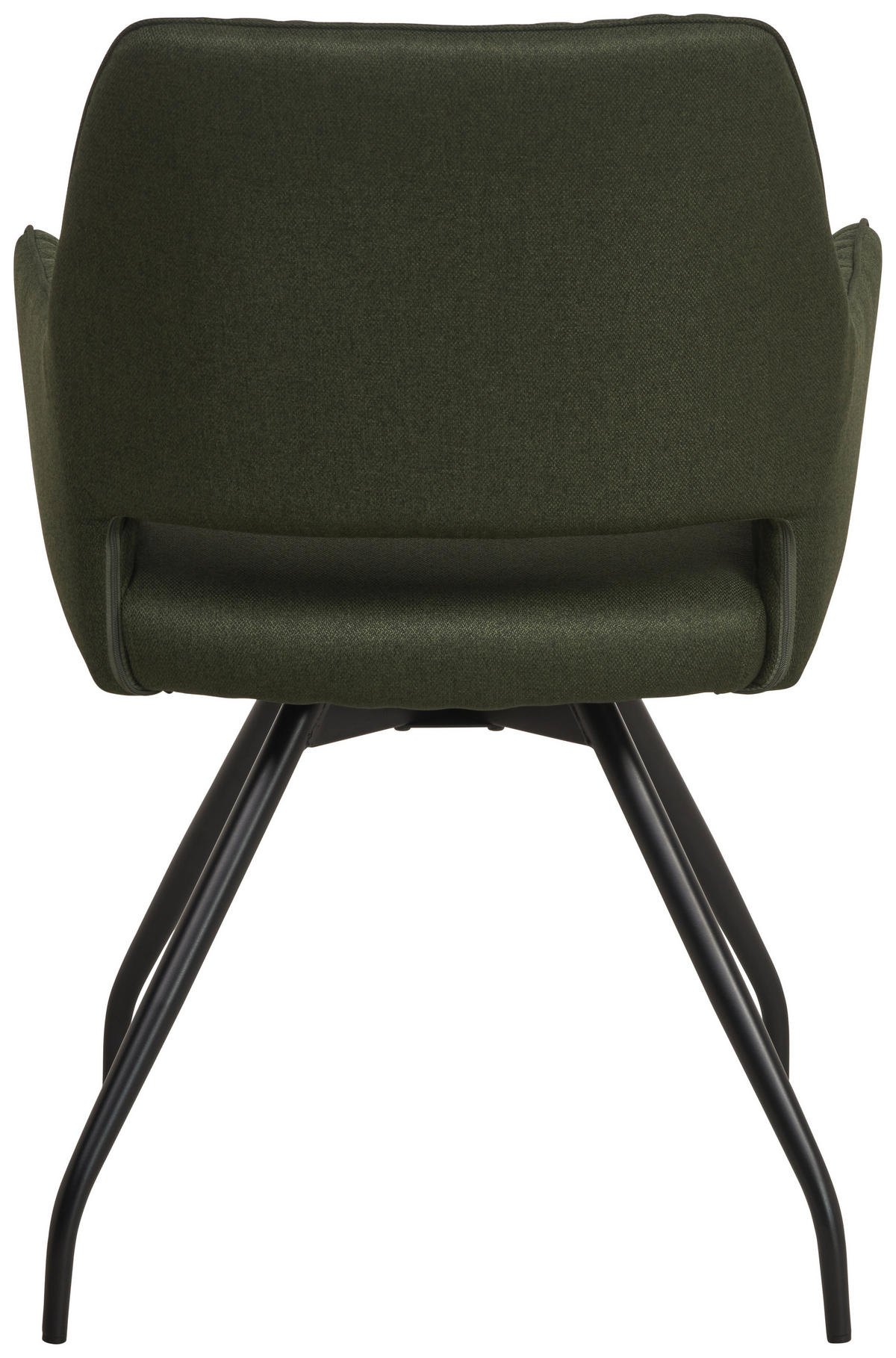 NASLANJAČ, les, kovina, tekstil zelena, črna  - črna/zelena, Konvencionalno, kovina/tekstil (57/85.5/60cm) - MID.YOU