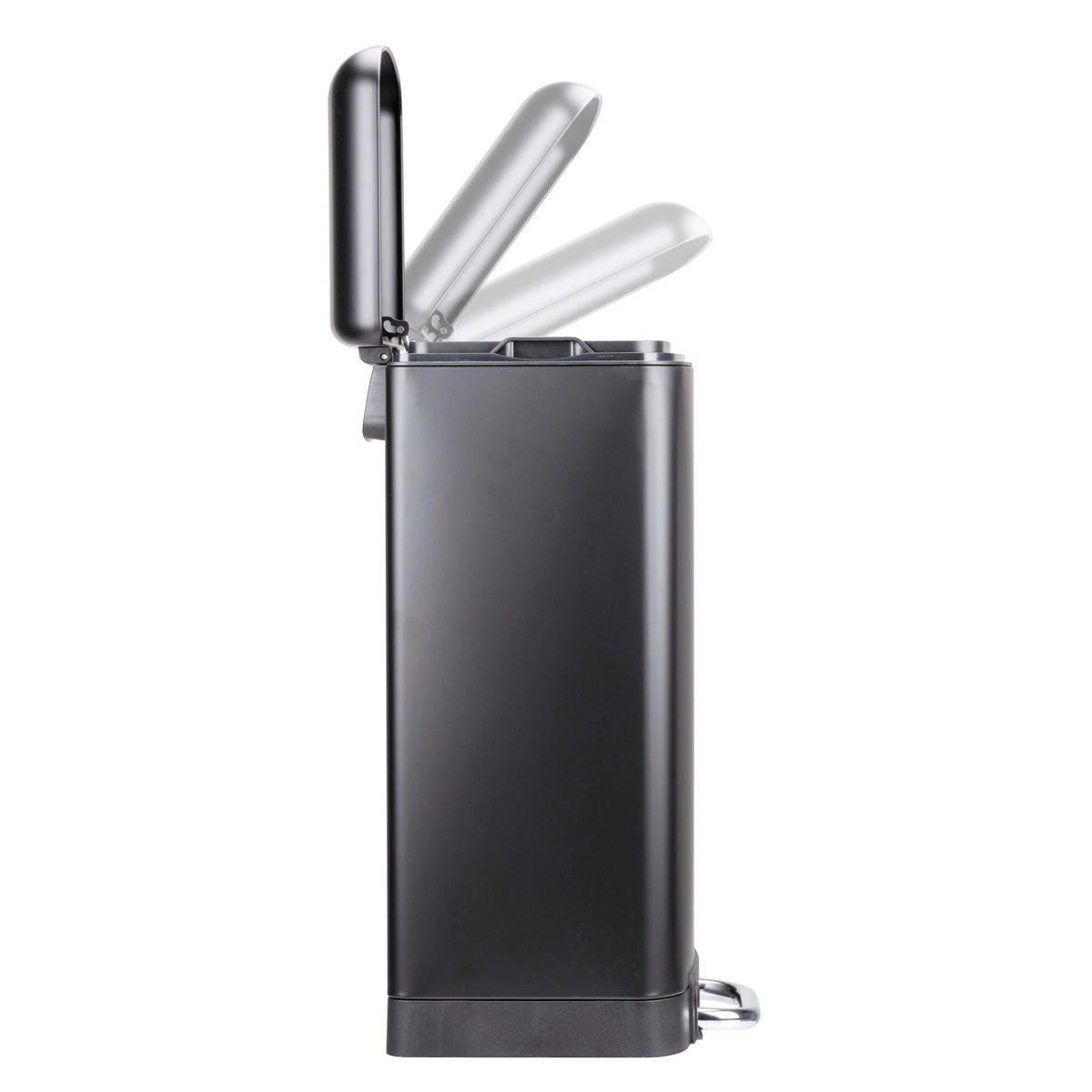 ABFALLSAMMLER 20 L  - Schwarz, Basics, Kunststoff/Metall (30/29/43cm) - Dirt Devil