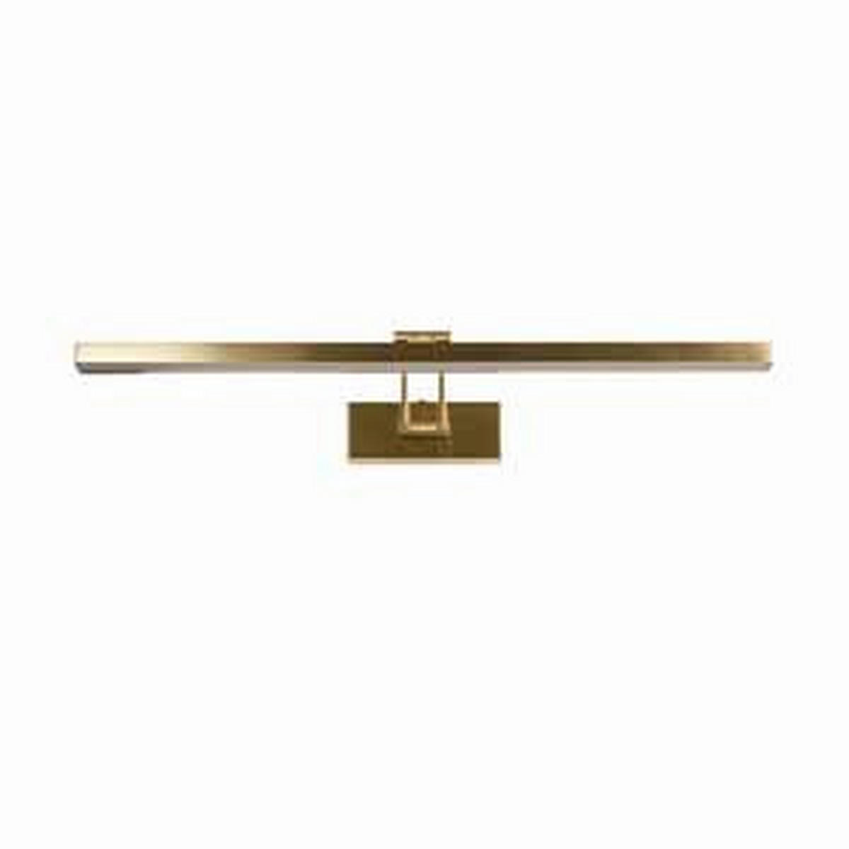 LED-BILDERLEUCHTE 18/60,5 cm   - Messingfarben, Design, Kunststoff/Metall (18/60,5cm) - Searchlight