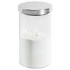 VORRATSDOSE 1,2 l  - Klar/Edelstahlfarben, Basics, Glas/Metall (9,5/18cm) - Homeware Profession.