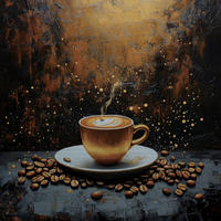 METALLBILD 30/30/2 cm  - Multicolor, Basics, Metall (30/30/2cm)