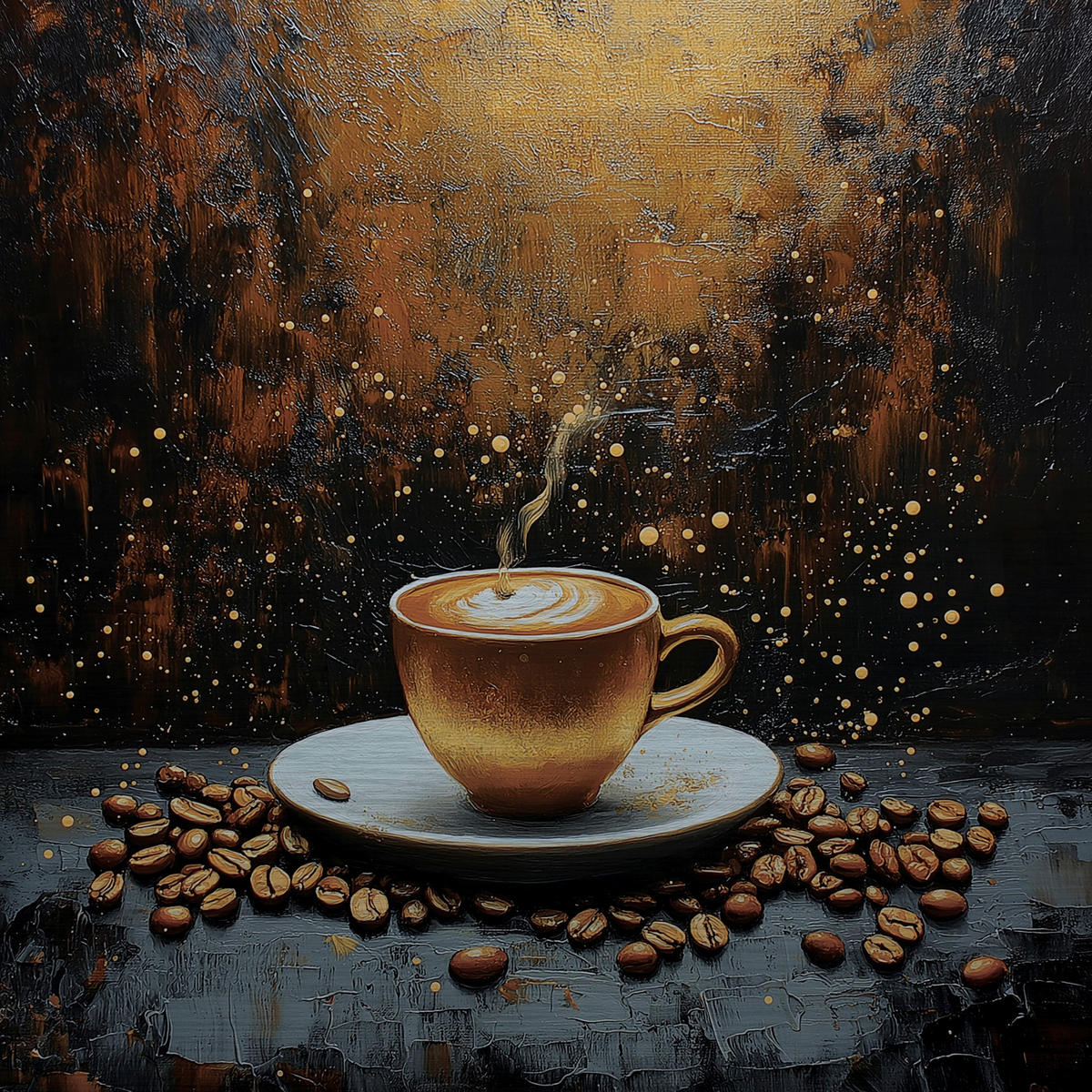 METALLBILD 30/30/2 cm  - Multicolor, Basics, Metall (30/30/2cm)