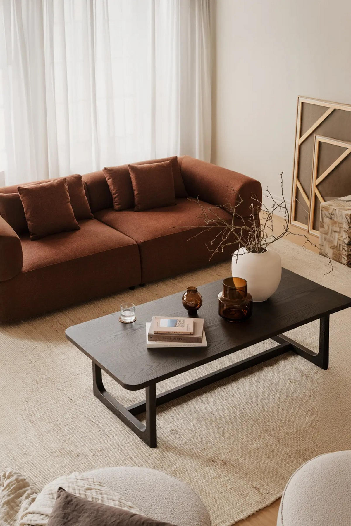 SOFFBORD i trä 160/70/41 cm  - brun, Klassisk, trä (160/70/41cm) - Rowico