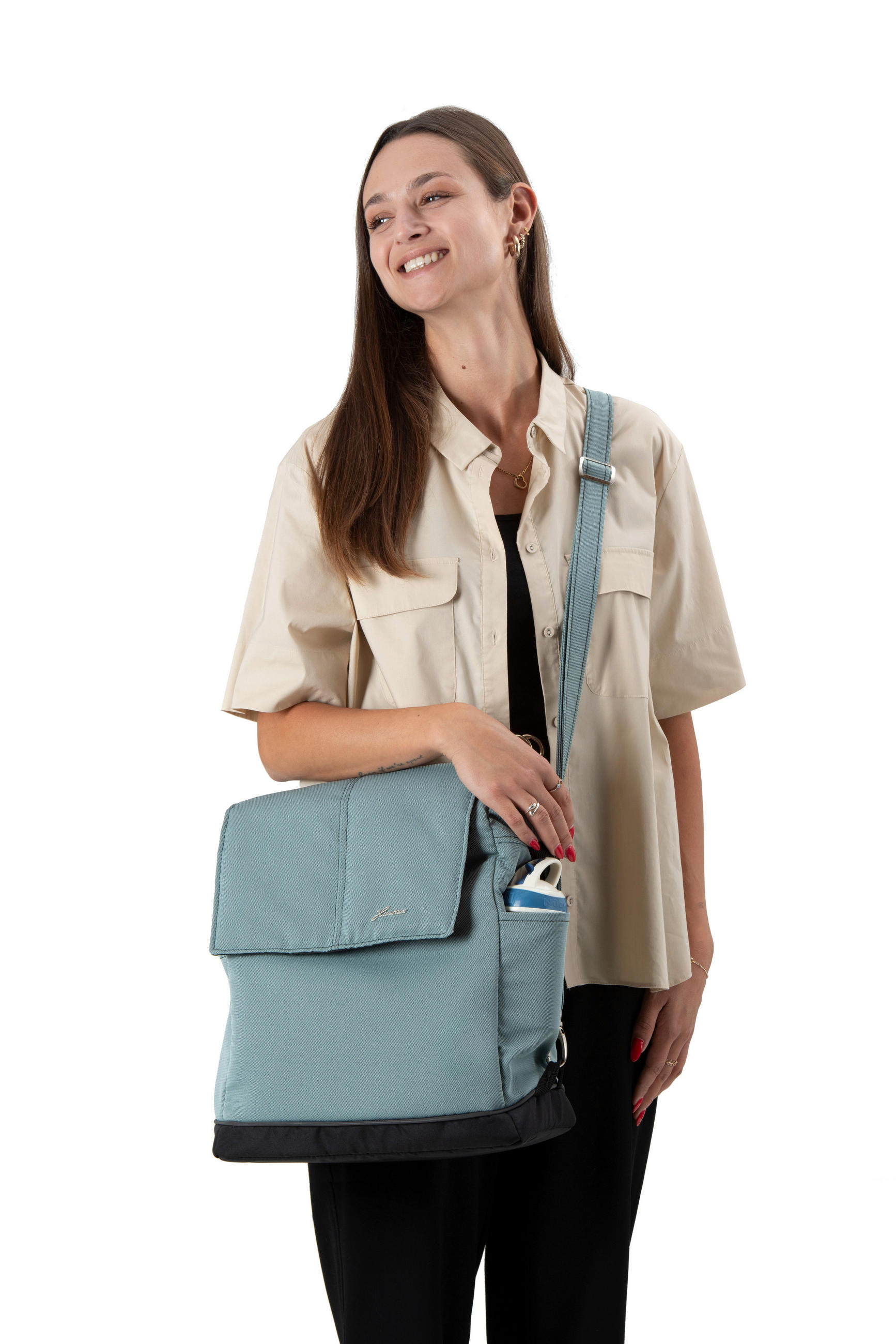 WICKELTASCHE Outdoor Activity  - Grau, Basics, Textil (37/48/22cm) - Hartan