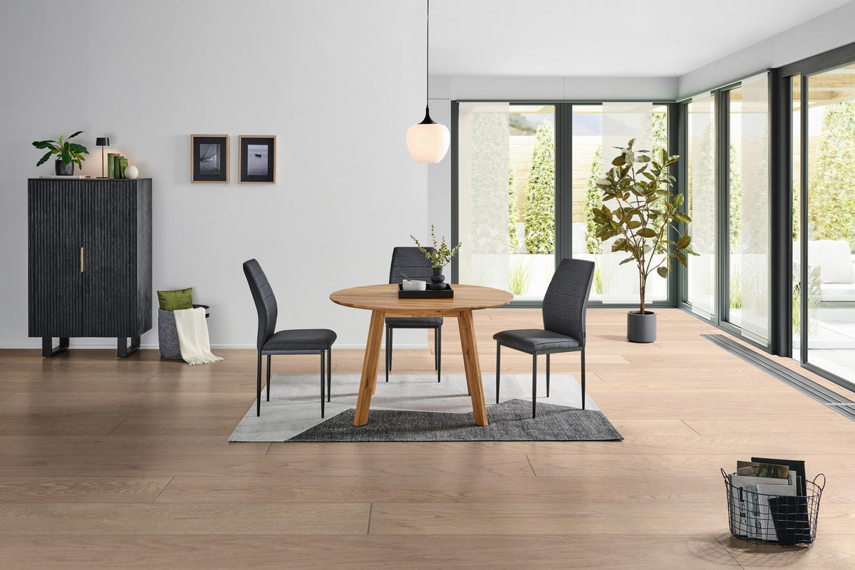 STOL ZA BLAGOVAONICU  divlji hrast  drvo      - divlji hrast, Natur, drvo (120/120/75cm) - Livetastic