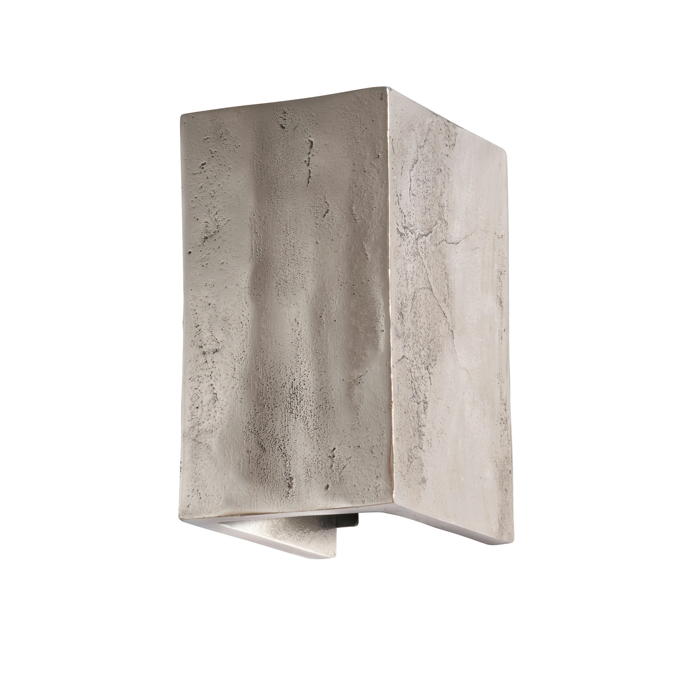 LED VÄGGLAMPA Cog 10/11,5/18 cm   - nickelfärgad, Design, metall (10/11,5/18cm) - Fischer & Honsel