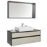 KOUPELNA, šedá - bílá/šedá, Design, kompozitní dřevo/sklo (120cm) - Novel KOUPELNA, šedá - bílá/šedá, Design, kompozitní dřevo/sklo (120cm) - Novel