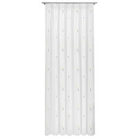 TKANINA ZA ZAVJESE žuta, bijela - bijela/žuta, Basics, tekstil (290cm)