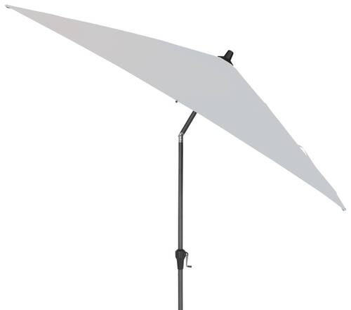 SONNENSCHIRM 250 cm  - Anthrazit/Grau, KONVENTIONELL, Textil/Metall (250/250cm) - Siena Garden