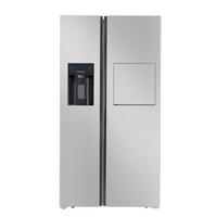 SIDE-BY-SIDE 91.1/178/70.6 cm WSBS590ICMEIX  - Edelstahlfarben, Konventionell, Kunststoff/Metall (91.1/178/70.6cm) - Wolkenstein