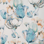 DEKOSTOFF per lfm blickdicht  - Türkis, KONVENTIONELL, Kunststoff (150cm) - Esposa