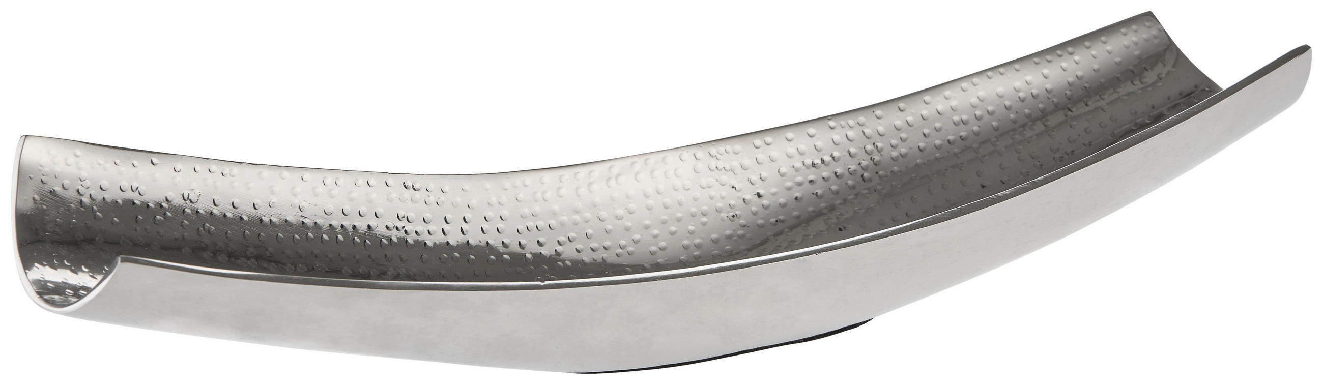 DÍSZTÁL - ezüstszínű, Basics, fém (53/14/10cm) - Ambia Home