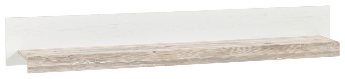 WANDBOARD Hellbraun, Pinienfarben  - Hellbraun/Pinienfarben, Design, Holzwerkstoff (150/20/20cm) - MID.YOU