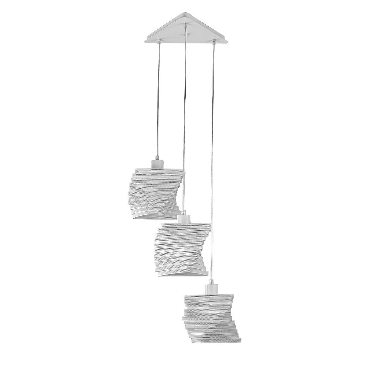HÄNGELEUCHTE 44/120 cm  - Weiß, Design, Metall (44/120cm)
