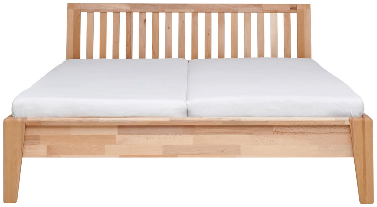 ÁGY 180/200 cm  geszt bükk  - geszt bükk, Natur, fa (180/200cm) - MID.YOU