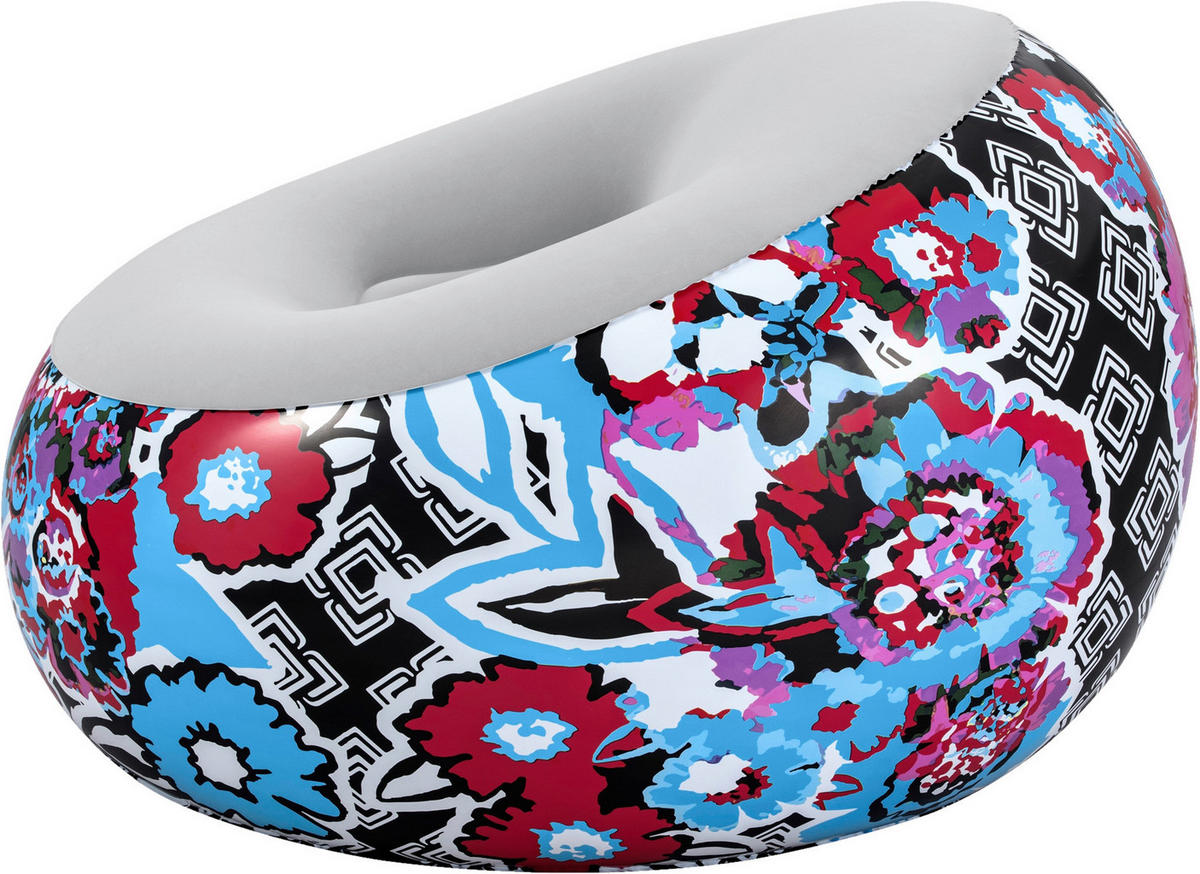 UPPBLÅSBAR FÅTÖLJ 112/112/66 cm  - multicolor, Klassisk, plast (112/112/66cm) - Bestway