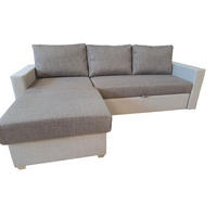 SJEDEĆA GARNITURA drvni materijal, drvo  bež, smeđa   - boje hrasta/bež, Design, drvni materijal/drvo (155/230cm) - Xora