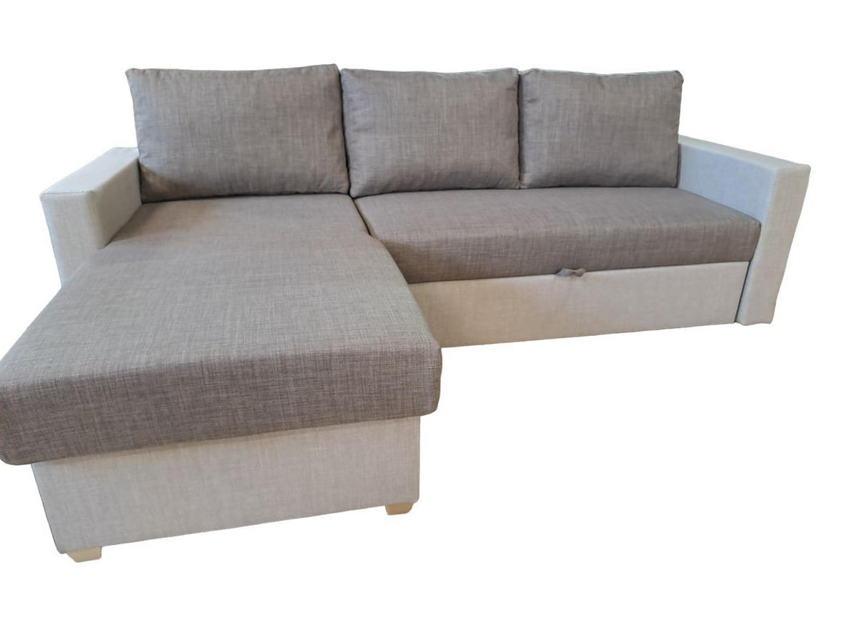 SJEDEĆA GARNITURA drvni materijal, drvo  bež, smeđa   - boje hrasta/bež, Design, drvni materijal/drvo (155/230cm) - Xora