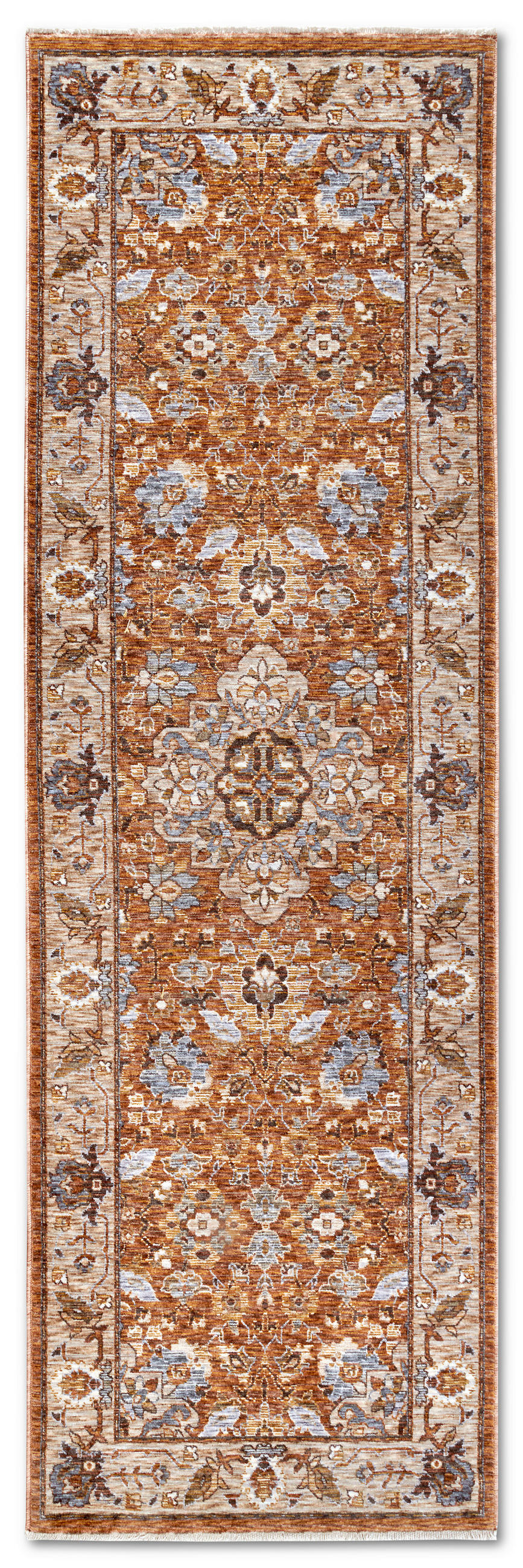 LÄUFER 80/190 cm Kollektion 1871 Multicolor, Kupferfarben  - Multicolor/Kupferfarben, Design, Kunststoff (80/190cm) - Villeroy & Boch