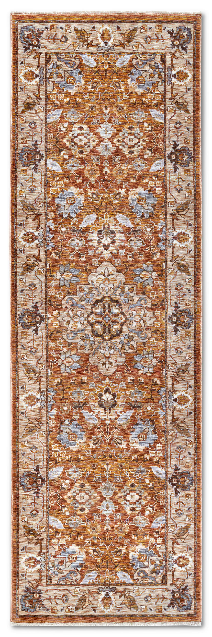 LÄUFER 80/190 cm Kollektion 1871 Multicolor, Kupferfarben  - Multicolor/Kupferfarben, Design, Kunststoff (80/190cm) - Villeroy & Boch