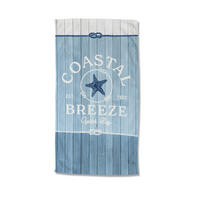STRANDTUCH Good Morning Blau, Hellblau 100/180 cm  - Blau/Hellblau, Basics, Textil (100/180cm)