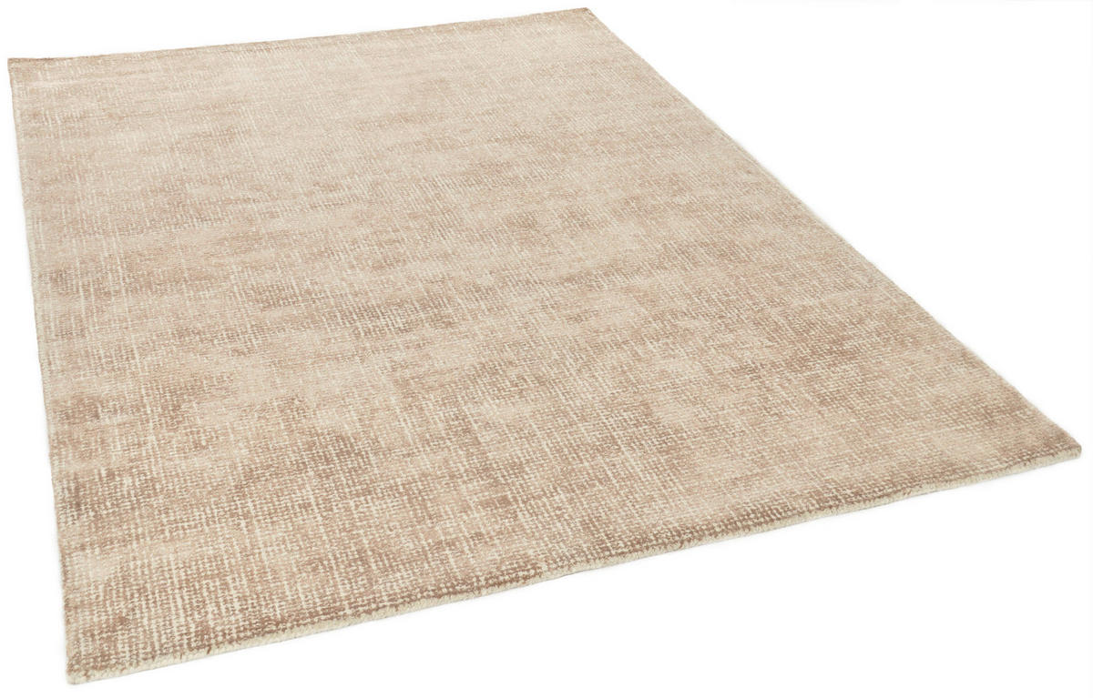 HANDWEBTEPPICH 65/135 cm Braun rechteckig  - Braun, Basics, Textil (65/135cm) - Tom Tailor