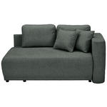 CHAISELONGUE Chenille Anthrazit  - Anthrazit/Schwarz, KONVENTIONELL, Kunststoff/Textil (171/73/93cm) - Carryhome