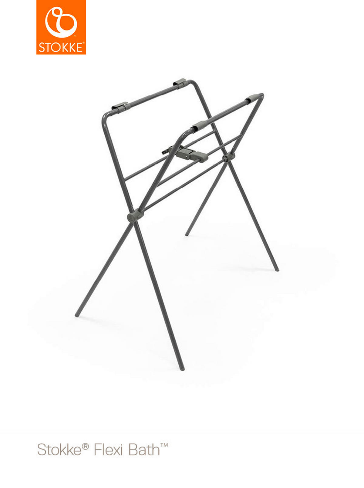 STALAK ZA KADICU  Flexi Bath   - siva, Basics, metal/plastika (87/57/96cm) - Stokke