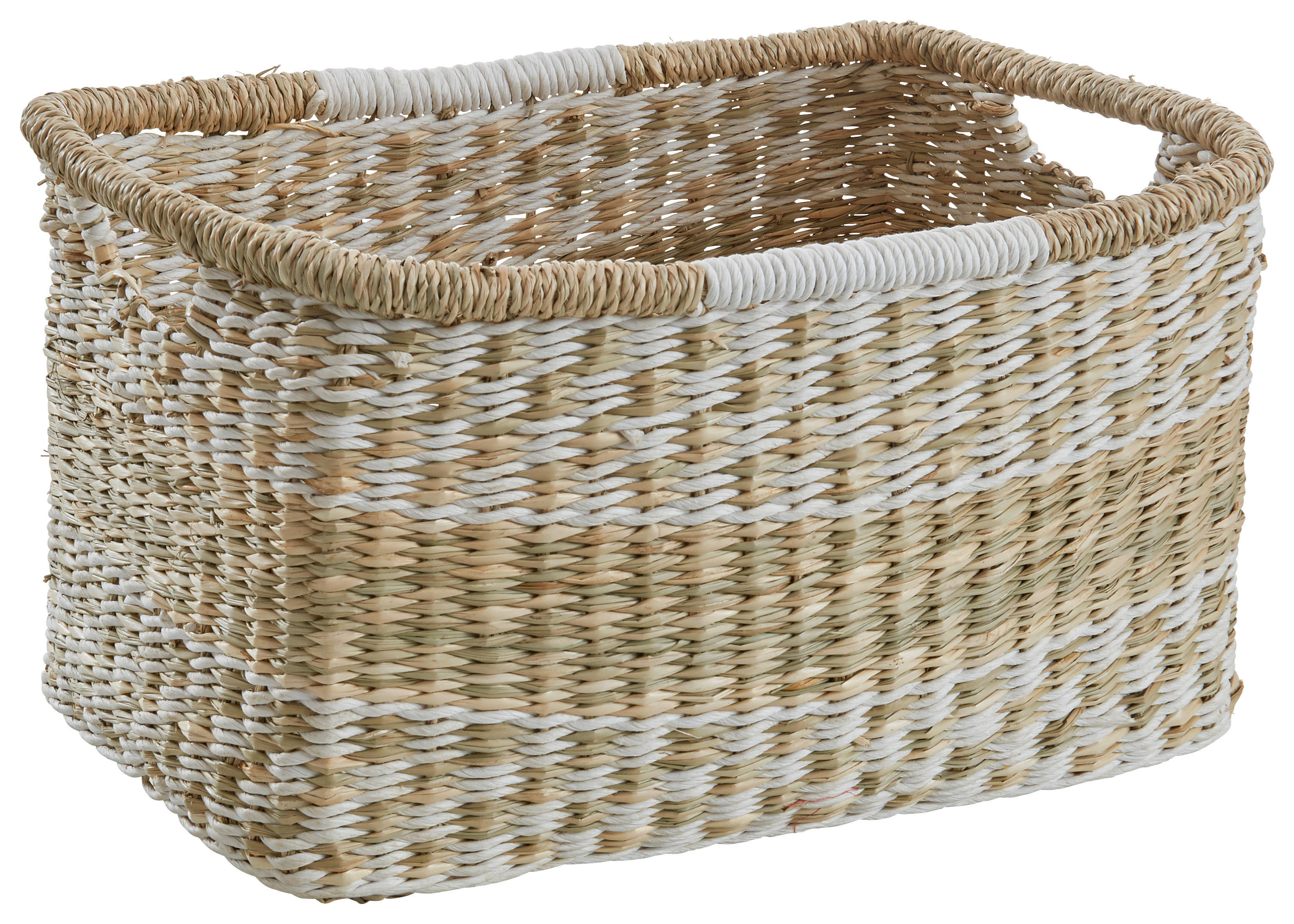 POLCKOSÁR 30/20/16 cm  - natúr színű/fehér, Lifestyle, természetes anyagok/papír (30/20/16cm) - Landscape